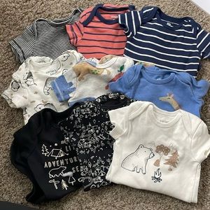 Nine Carter onesies size 3 months
